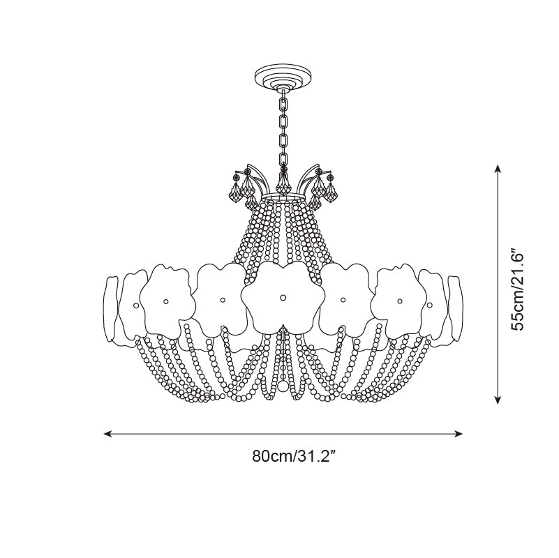 Greenlace Chandelier