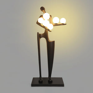Greeter Sculpture Floor Lamp