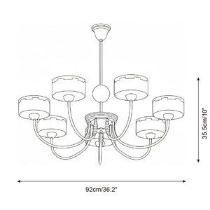 Grevola Chandelier