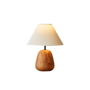 Groove Wood Table Lamp