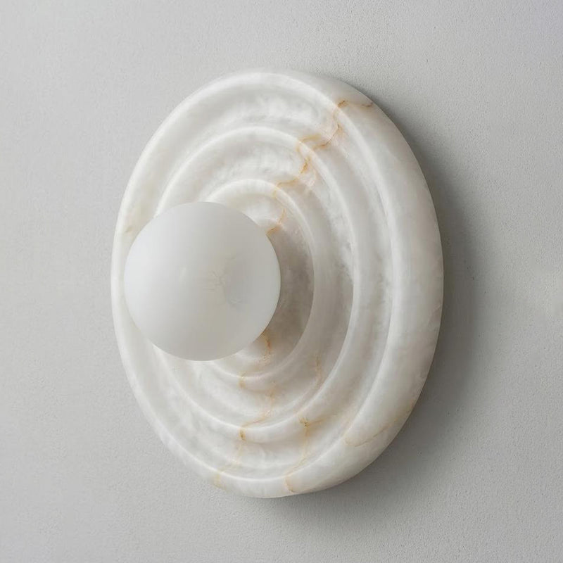 Grove Alabaster Wall Sconce – detail 2