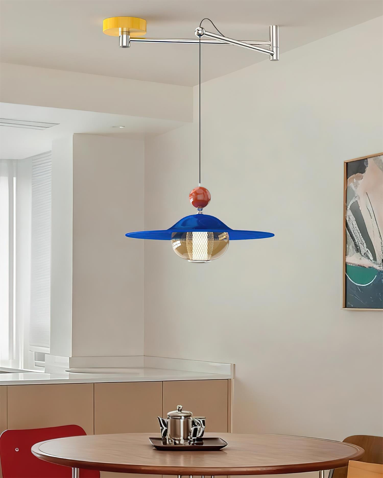 Gyro Swing Arm Pendant Lamp