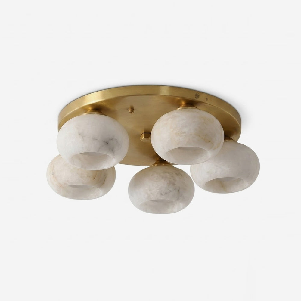 Hailie Alabaster Flush Mount