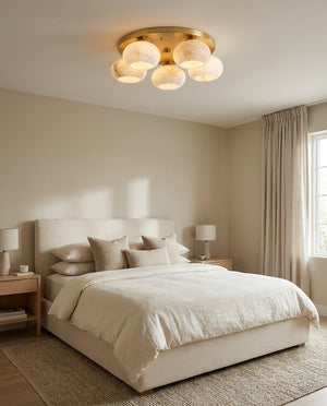 Hailie Alabaster Flush Mount
