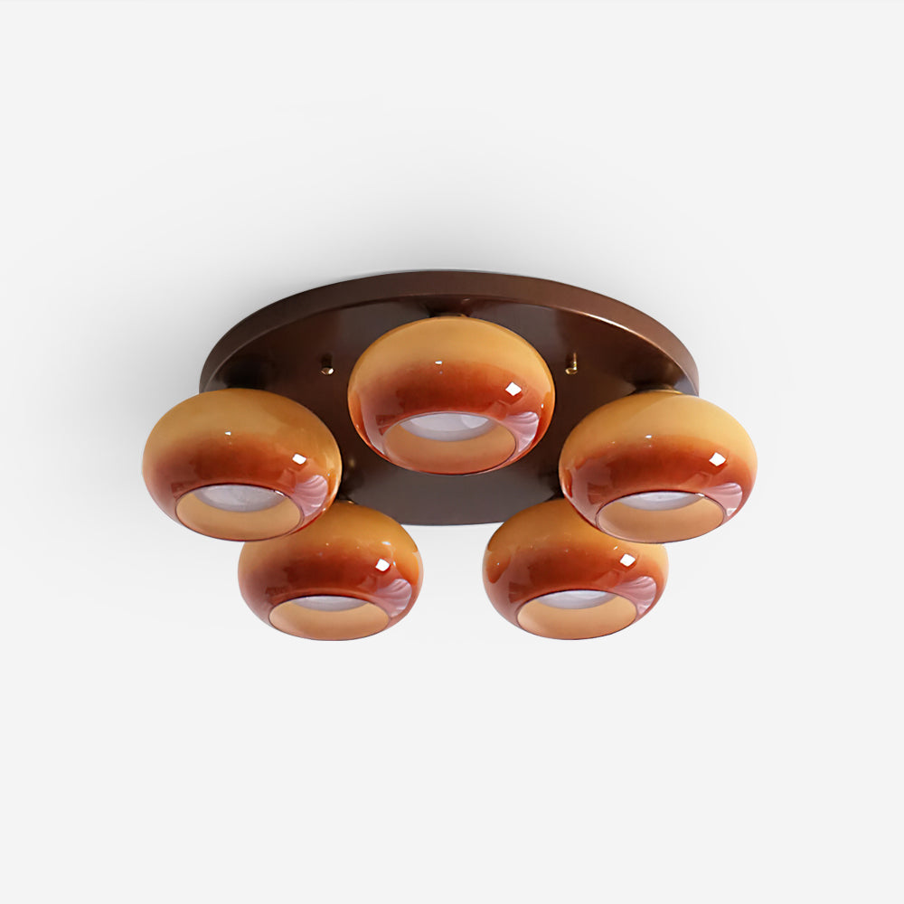 Hailie Glas-Deckenleuchte