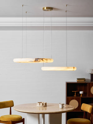 Halo di Pietra Alabaster Chandelier