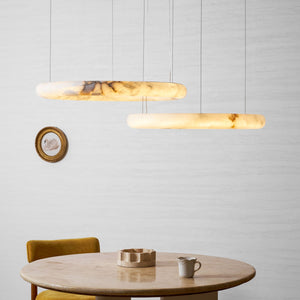 Halo di Pietra Alabaster Chandelier
