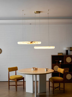 Halo di Pietra Alabaster Chandelier