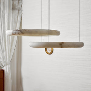 Halo di Pietra Alabaster Chandelier