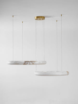 Halo di Pietra Alabaster Chandelier