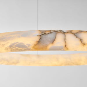Halo di Pietra Alabaster Chandelier