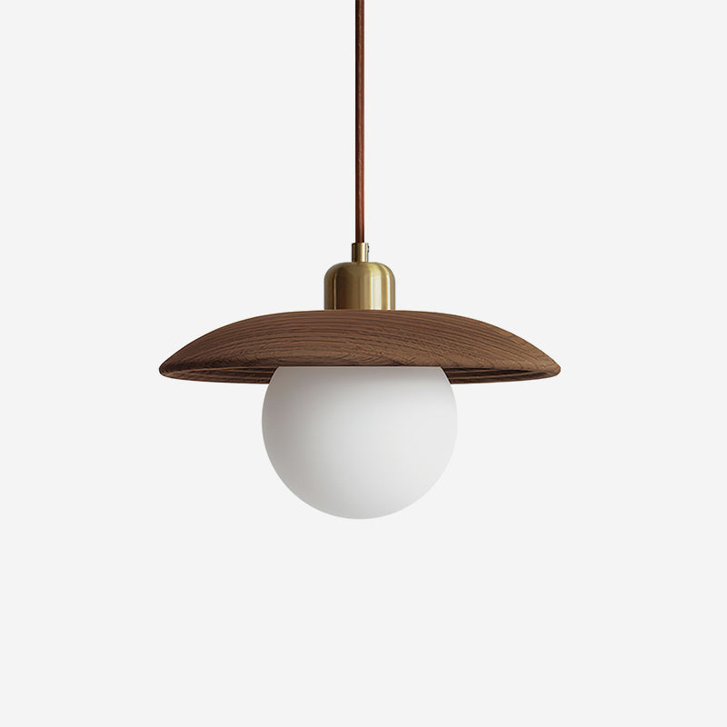 Halo Oak Pendant Lamp