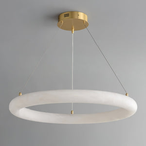 Halo di Pietra Alabaster Chandelier