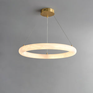 Halo di Pietra Alabaster Chandelier