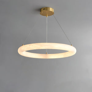 Halo di Pietra Alabaster Chandelier