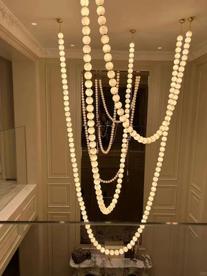 Halti Necklace Acrylic Chandelier