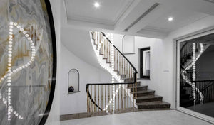 Halti Necklace Acrylic Chandelier