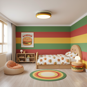 Hamburger Ceiling Light