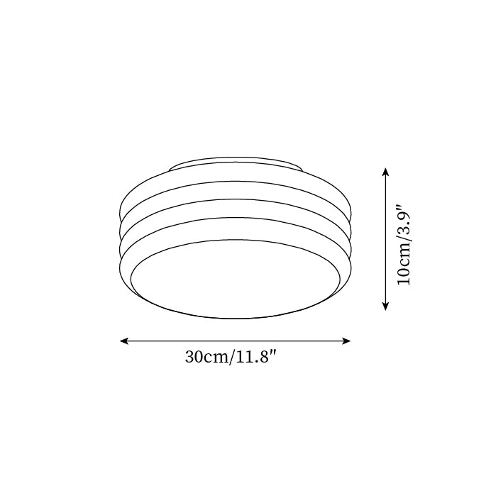 Hamburger Ceiling Light