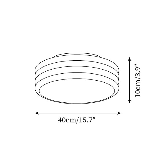 Hamburger Ceiling Light