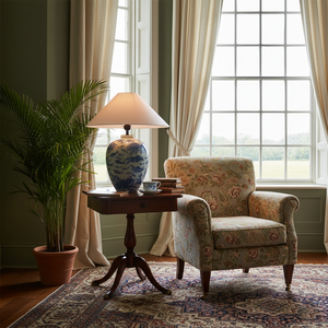 Hamlet Blue Table Lamp