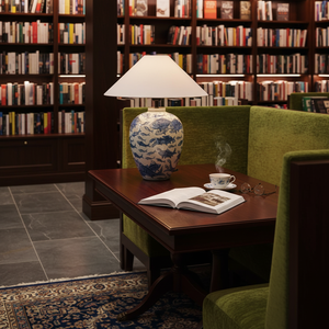 Hamlet Blue Table Lamp