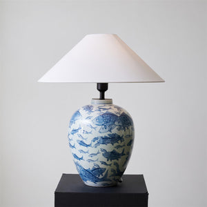 Hamlet Blue Table Lamp