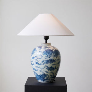 Hamlet Blue Table Lamp