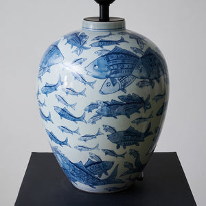 Hamlet Blue Table Lamp