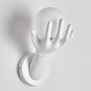 Hand of Victory Wall Lamp 5.9″- 9.4″