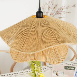 Handmade Straw Hat Pendant Lamp - Docos