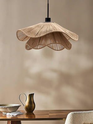 Handmade Straw Hat Pendant Lamp - Docos