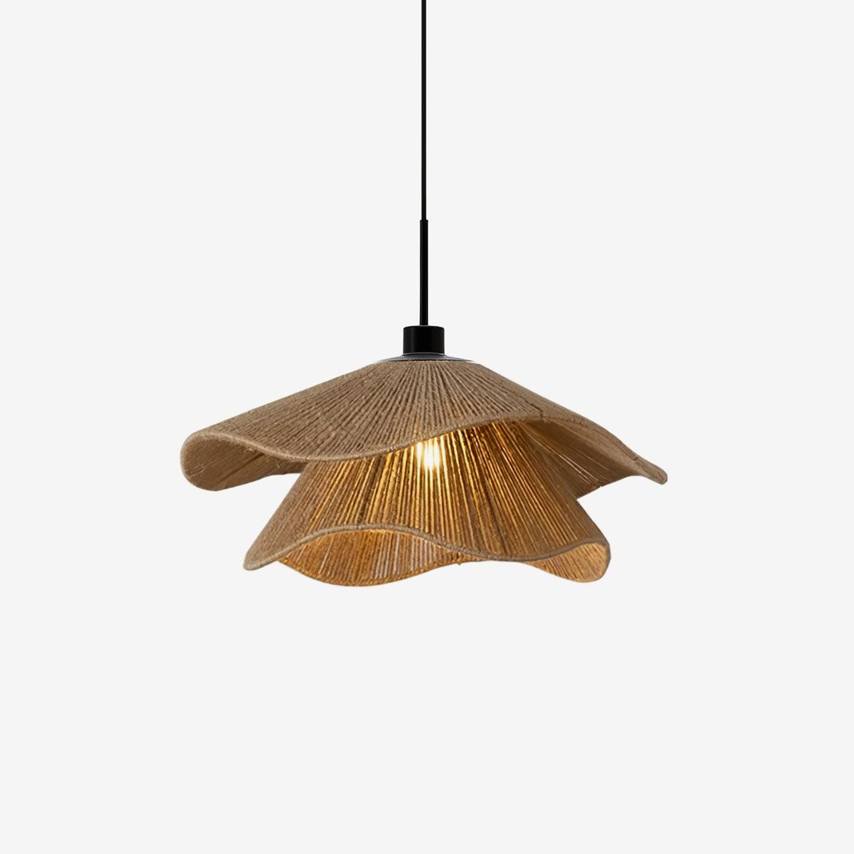 Handmade Straw Hat Pendant Lamp - Docos
