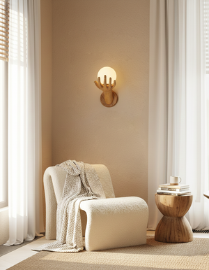 Hand of Victory Wall Lamp