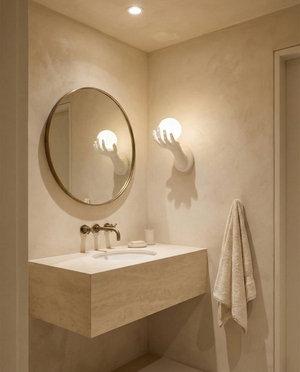 Hand of Victory Wall Lamp