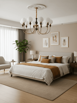 Helena Curve Chandelier