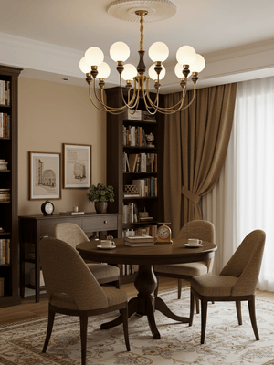 Helena Curve Chandelier