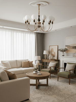 Helena Curve Chandelier