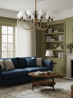 Helena Curve Chandelier