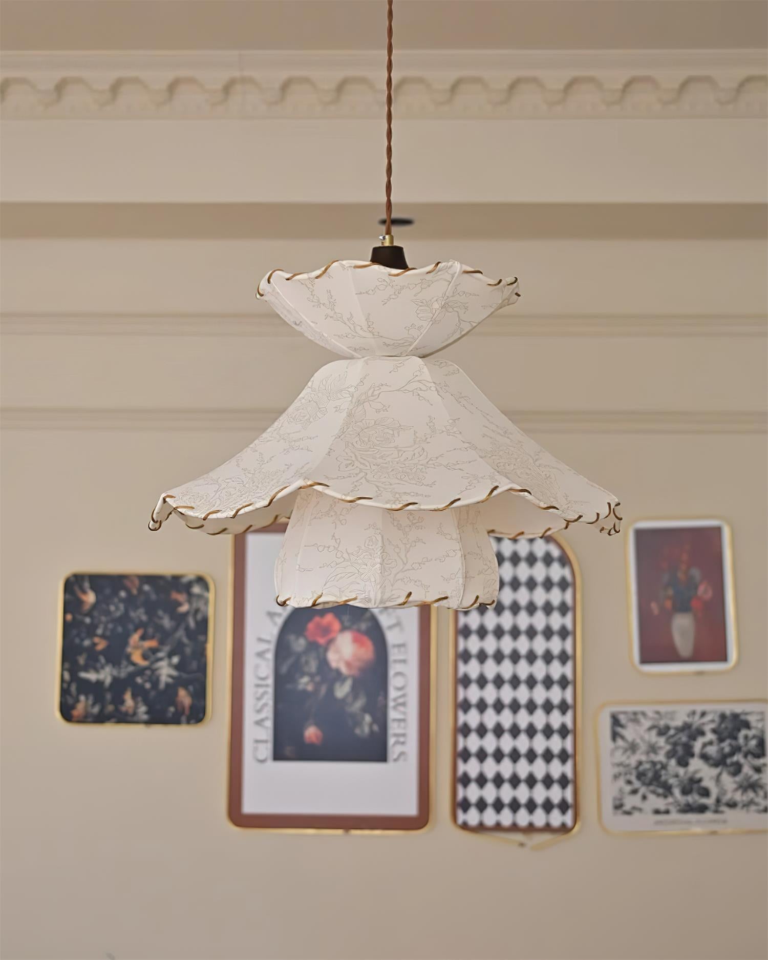 Helia Fabric Pendant Lamp