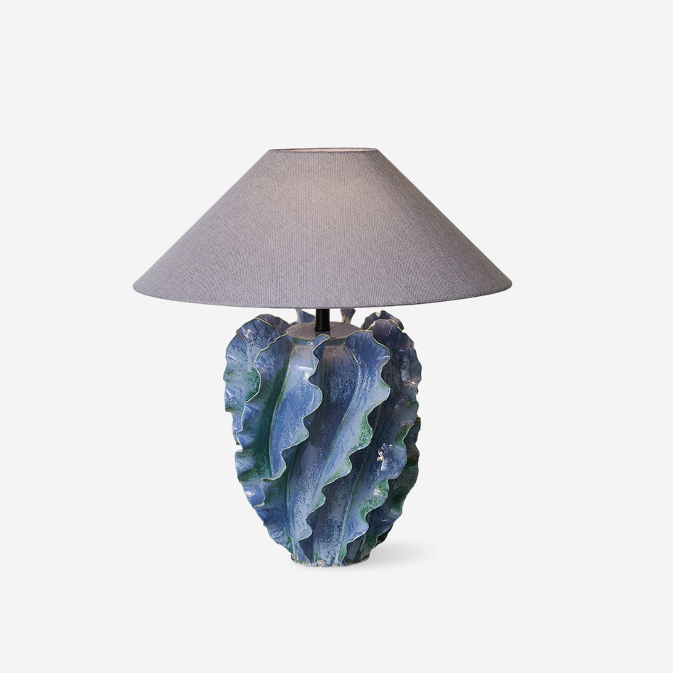 Helios Blue Table Lamp