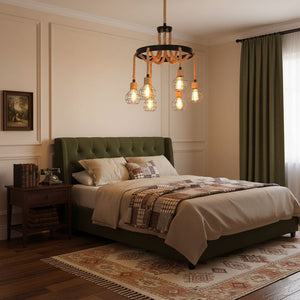 Hemp Rope Industrial Starfall Chandelier