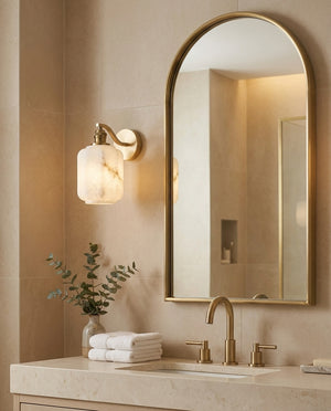 Henry Alabaster Wall Sconce