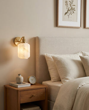 Henry Alabaster Wall Sconce