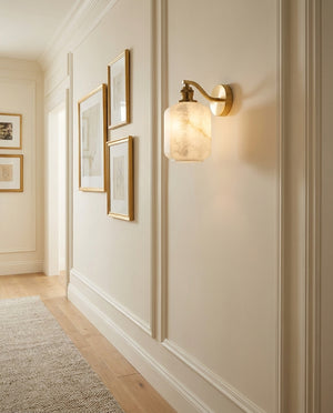 Henry Alabaster Wall Sconce