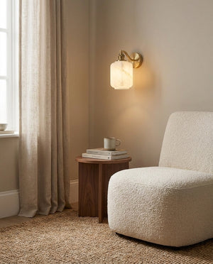 Henry Alabaster Wall Sconce