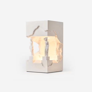Hera Plaster Recessed Wall Light