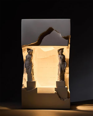 Hera Plaster Recessed Wall Light