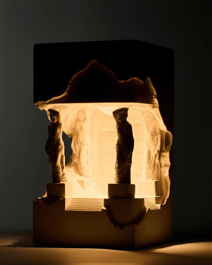 Hera Plaster Recessed Wall Light