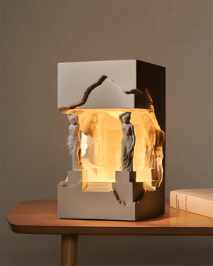 Hera Plaster Recessed Wall Light